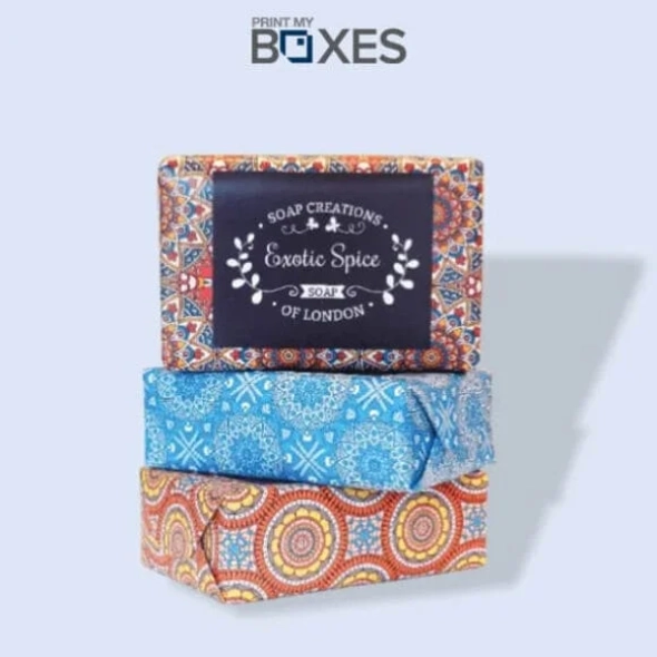 Printed Soap Wrapping Paper