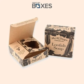 Printed Custom Kraft Soap Boxes