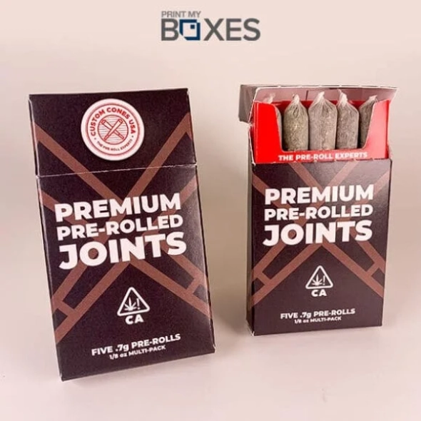 Pre Rolled Joint Boxes with Logo