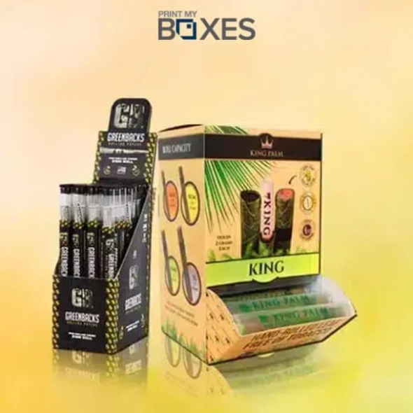 Custom Pre Roll Display Boxes
