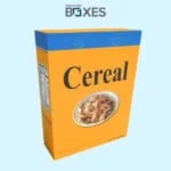 Custom Cereal Cardboard Boxes